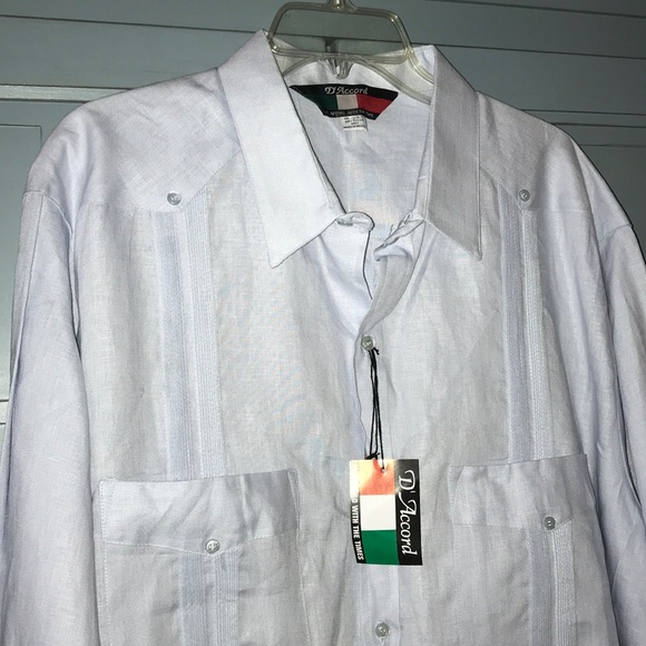 NWT D’Accord Mens Botton  down shirt - Picture 4 of 8